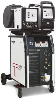 Inverter-DC-Heidraht-Schweigert mit allen notwendigen Komponenten Tetrix 451 AW FW