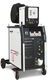 Inverter-DC-Kaltdraht-Schweigert mit separatem WIG-Drahtvorschub Tetrix 551 AW FW